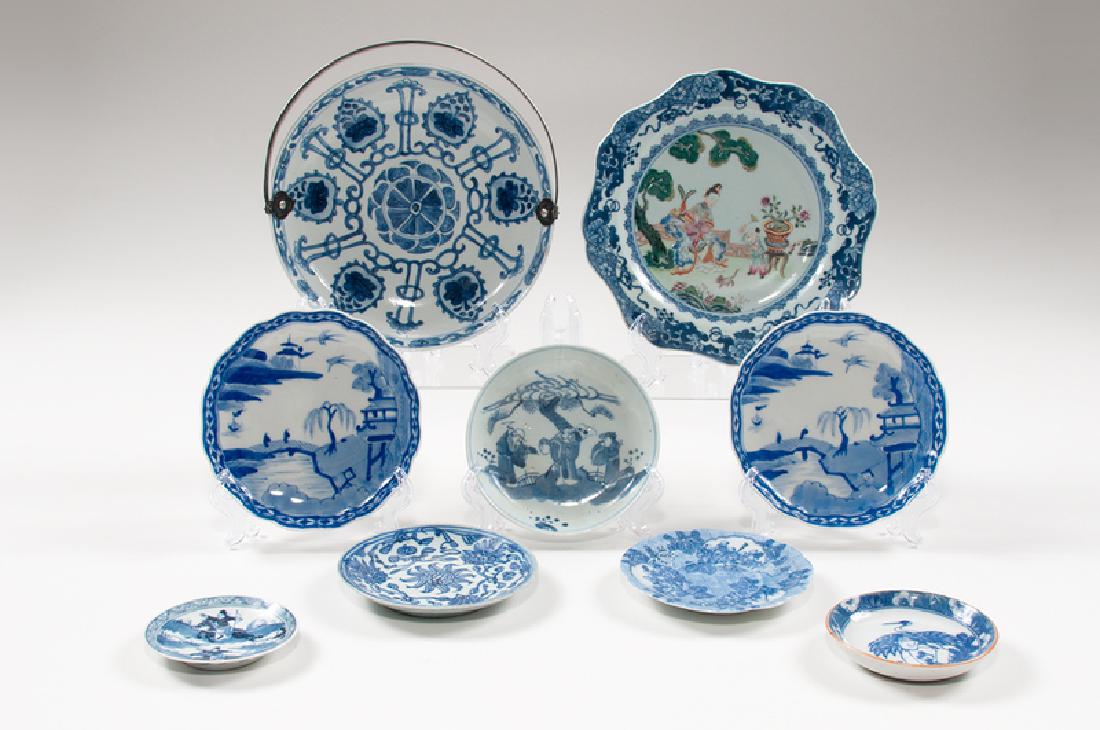 Chinese Export Blue and White Porcelain (1 of 4)