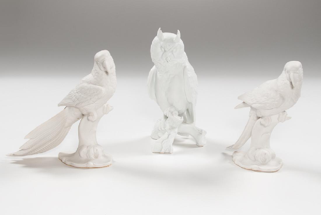 White Bisque Bird Figures (1 of 4)