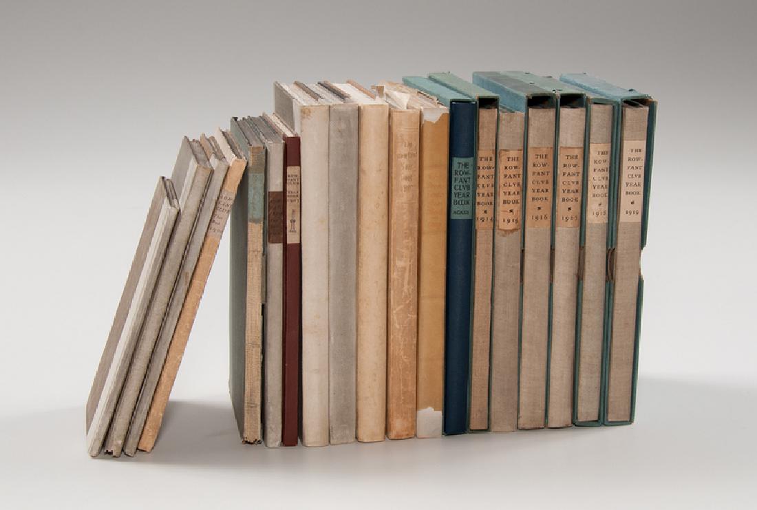 Rowfant Club Yearbooks, Selection from 1897-1919 (1 of 1)