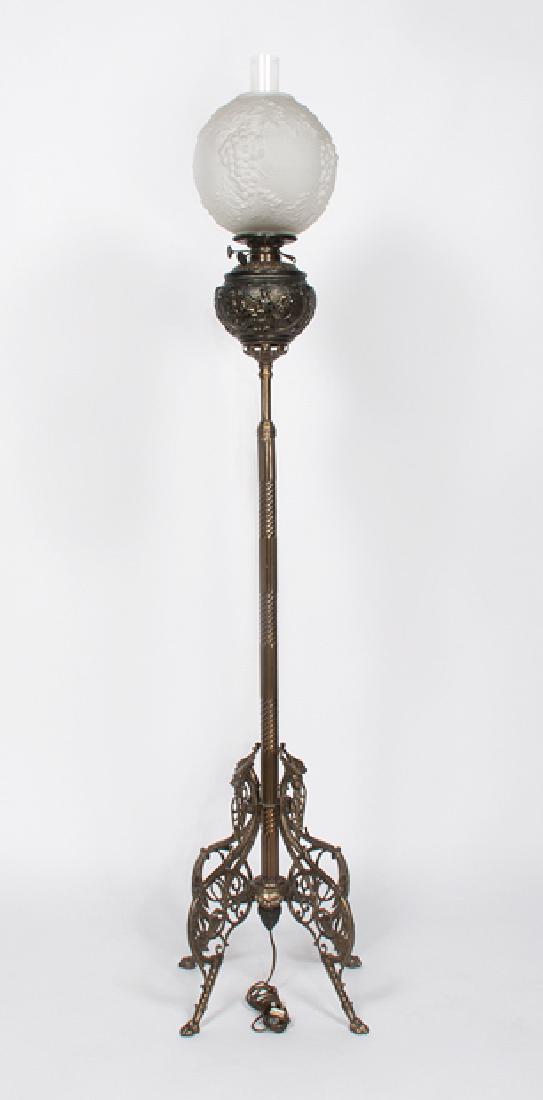 Bradley & Hubbard Piano Lamp (1 of 3)