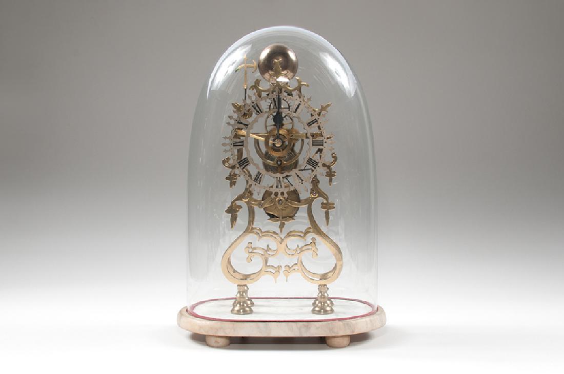 Brass Skeleton Clock (1 of 4)