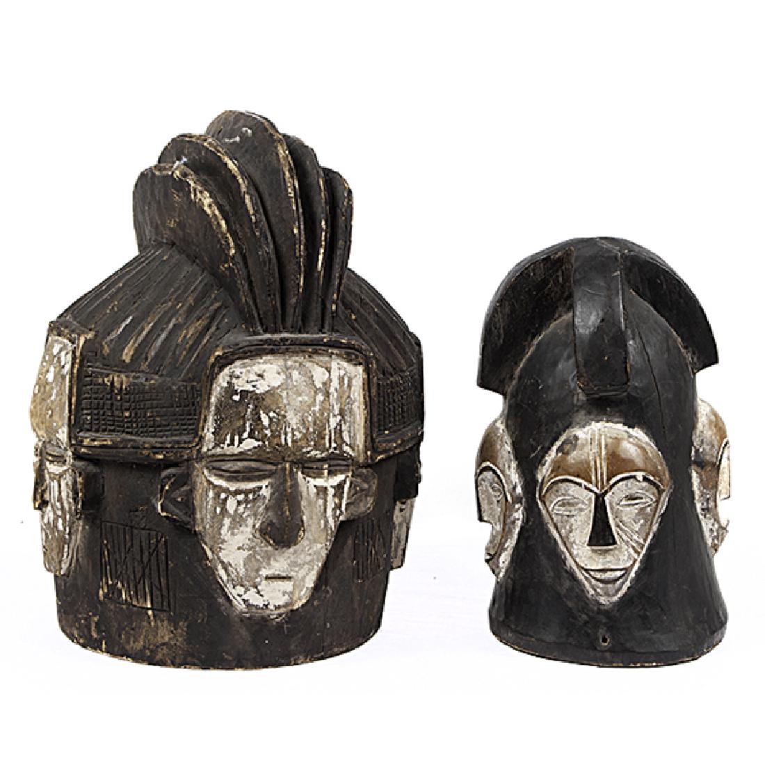 Gabon Fang Ngontang Helmet Masks (1 of 2)
