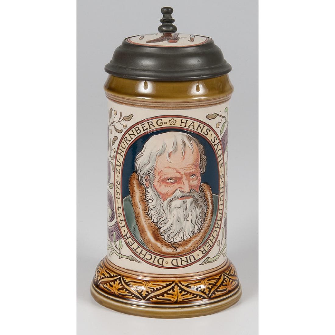 Mettlach Occupational Shoemaker Stein (1 of 5)