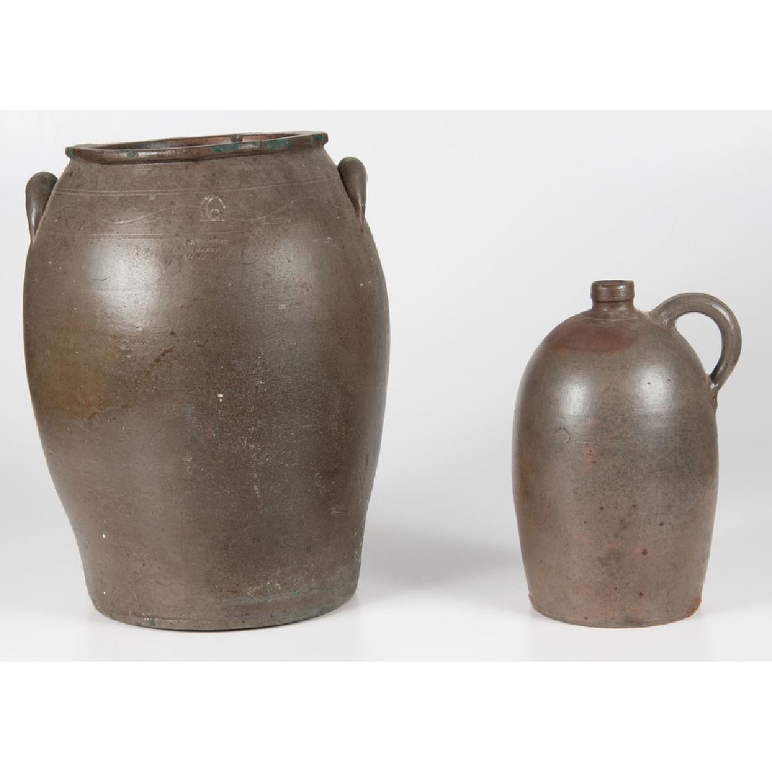 Two H. Melcher Stoneware Vessels (1 of 4)