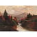 20th-Century Mountain Landscape, Signed Raeburn, Oil on