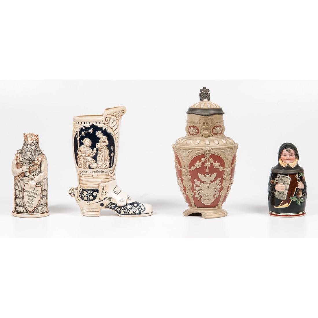 German Figural Steins, Plus (1 of 8)