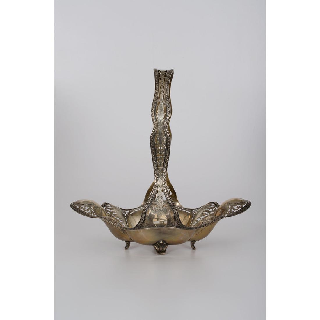 Gorham  Sterling Flower Basket (1 of 4)