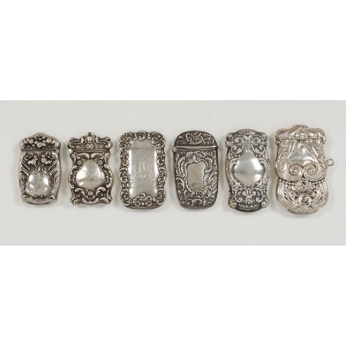 Victorian Sterling Match Safes (1 of 3)