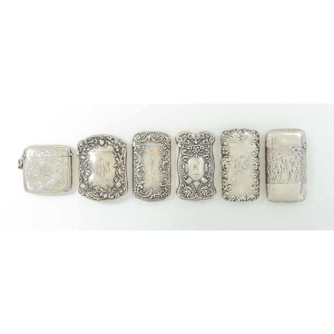 Victorian Sterling Match Safes (1 of 3)