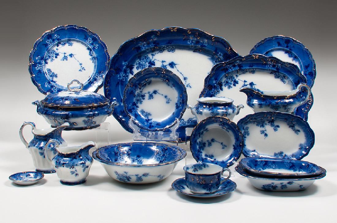 Ridgway Flow Blue Porcelain, Lugano (1 of 2)