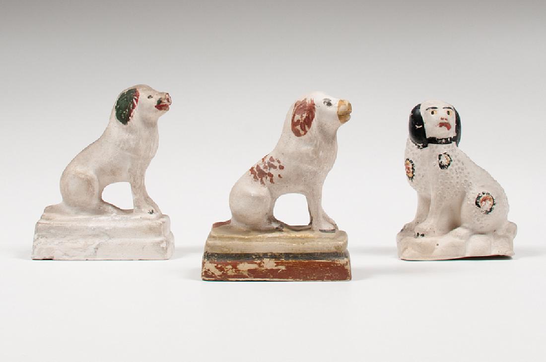 Chalkware Dogs (1 of 2)