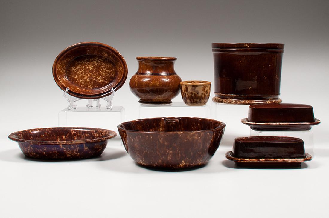 Rockingham Glazed Yellowware (1 of 4)