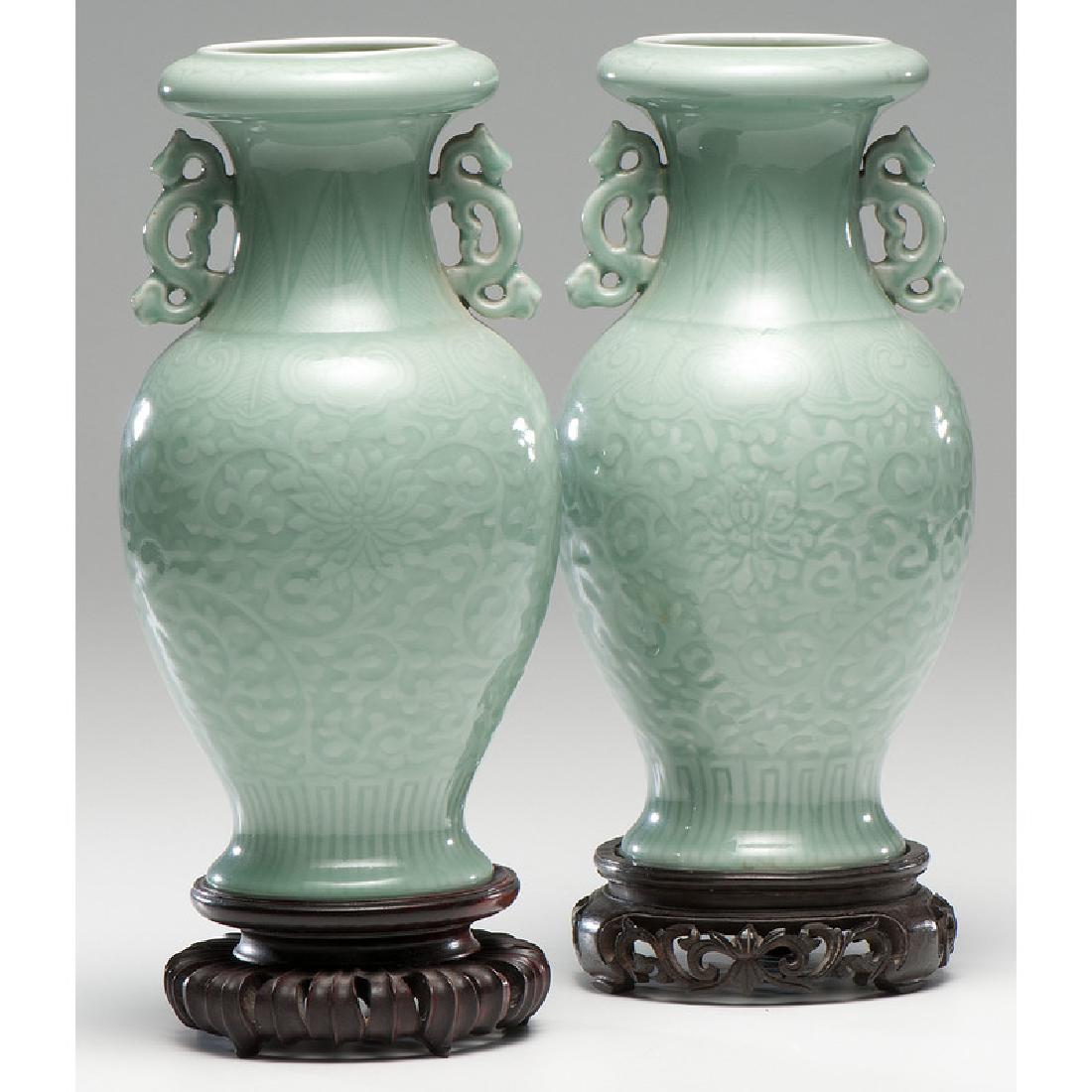 Chinese Celadon Vases (1 of 5)