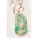 18 Karat Gold Jade Choker Necklace - 2