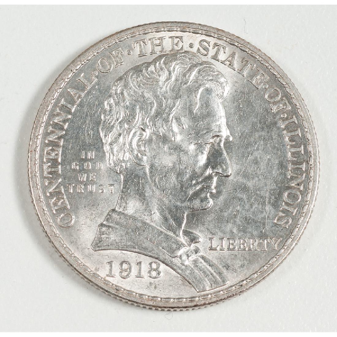 United States Illinois Centennial Commemorative Silver (1 of 2)