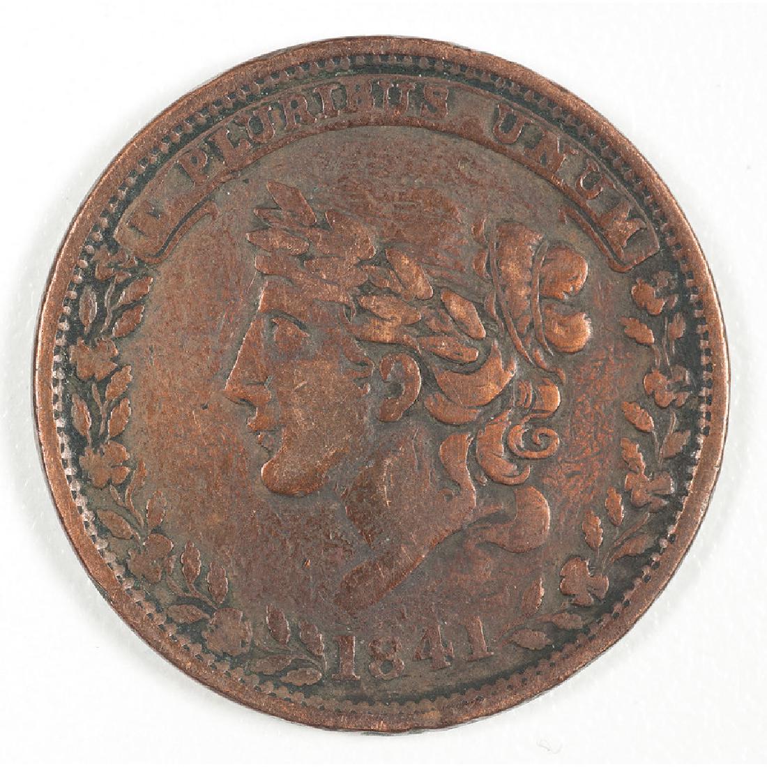 Hard Times Token 1841 (1 of 2)