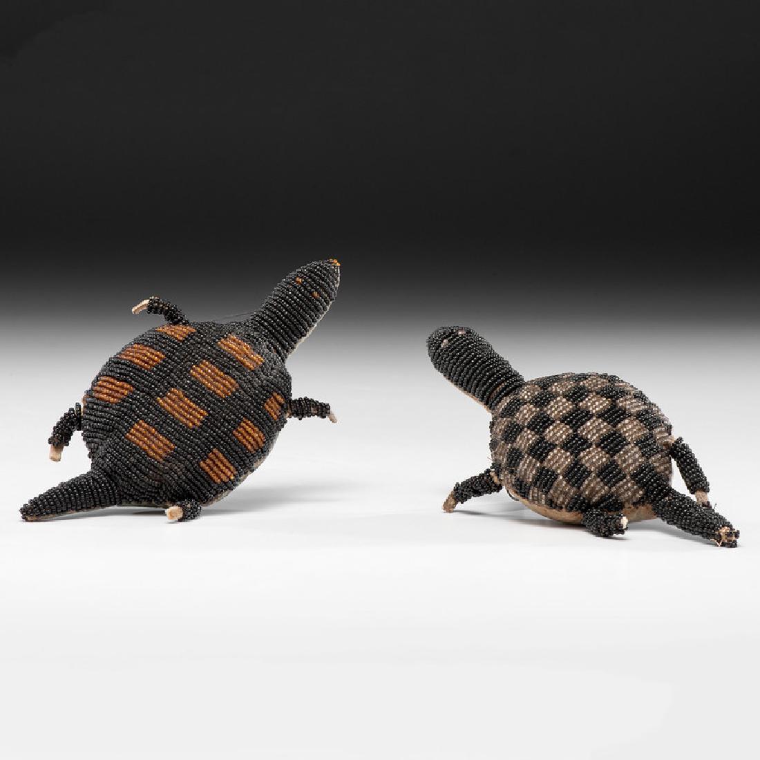 Sioux Beaded Umbilical Fetishes (1 of 4)