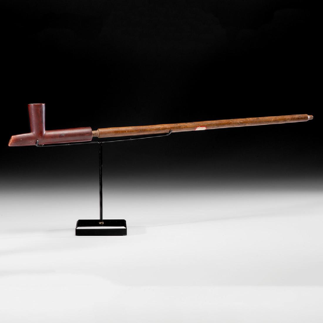 Northern Plains Pipe with Catlinite Bowl (1 of 4)