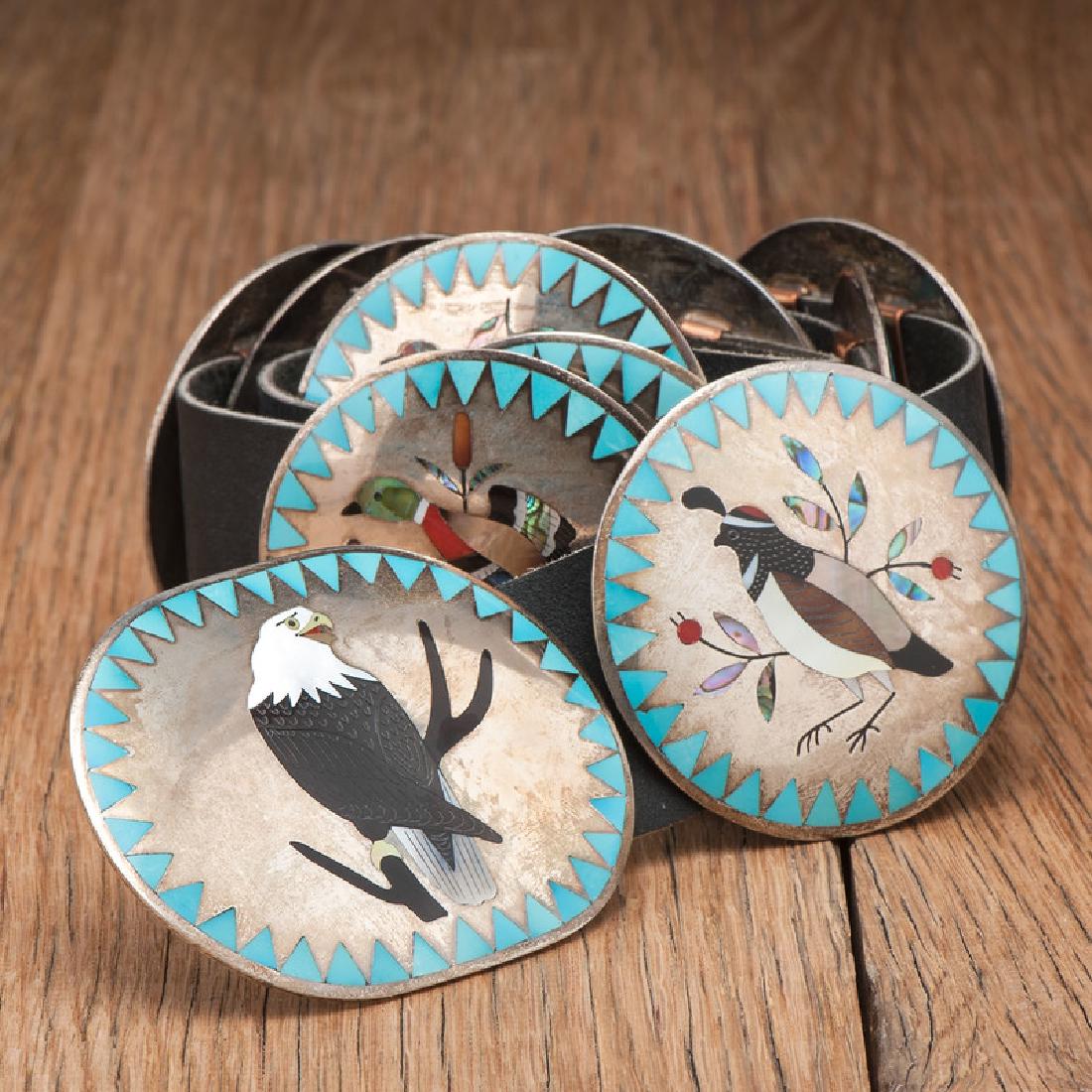 Dennis and Nancy Edaakie (Zuni, 1931-2008) Mosaic Inlay (1 of 3)