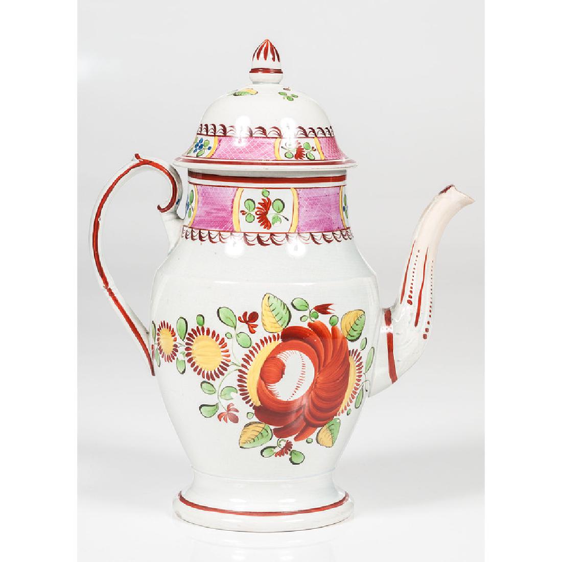 King's Rose Soft Paste Coffee Pot (1 of 6)