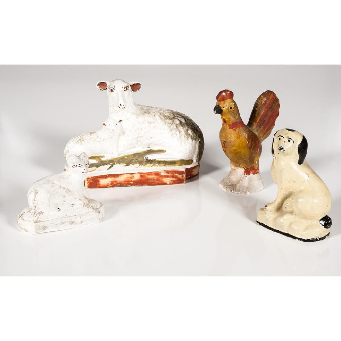 Chalkware Animal Figures (1 of 6)