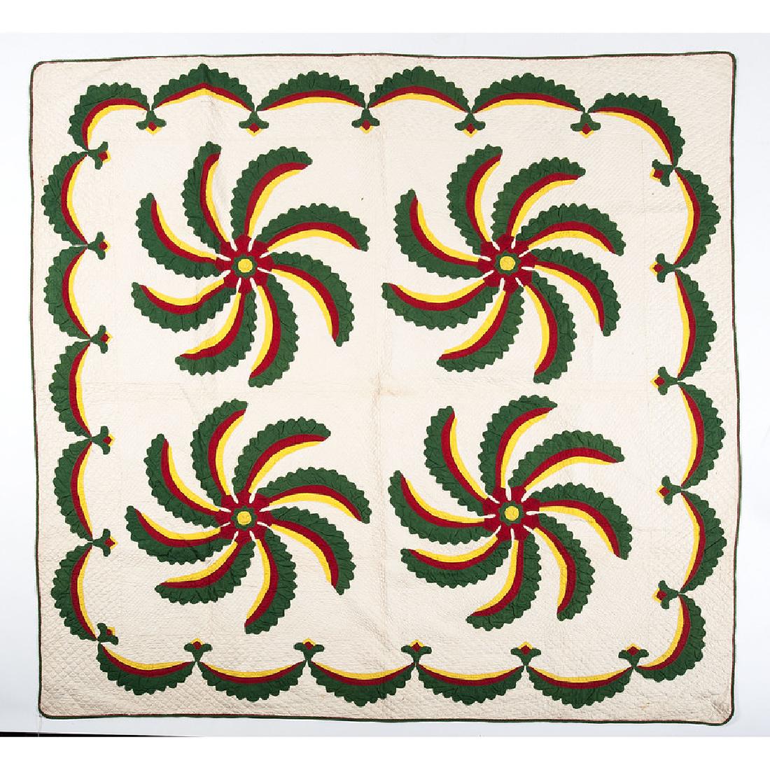 Princess Feather Quilt (1 of 2)