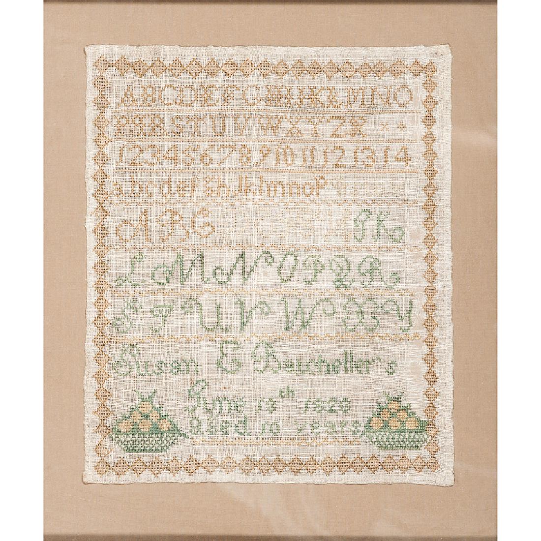 American Sampler, Dated 1823 (1 of 2)