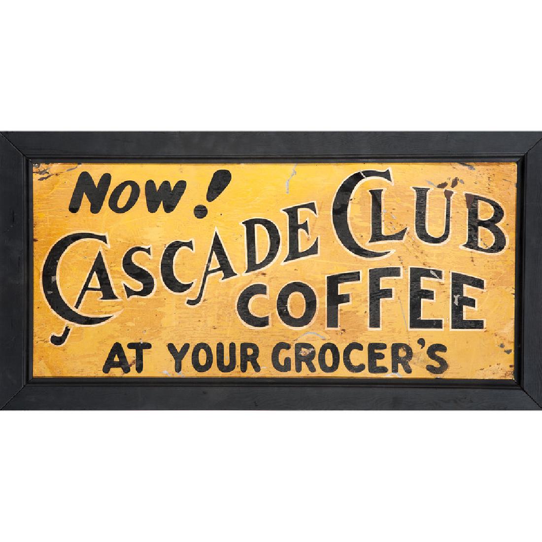 Cascade Club Tin Sign (1 of 2)