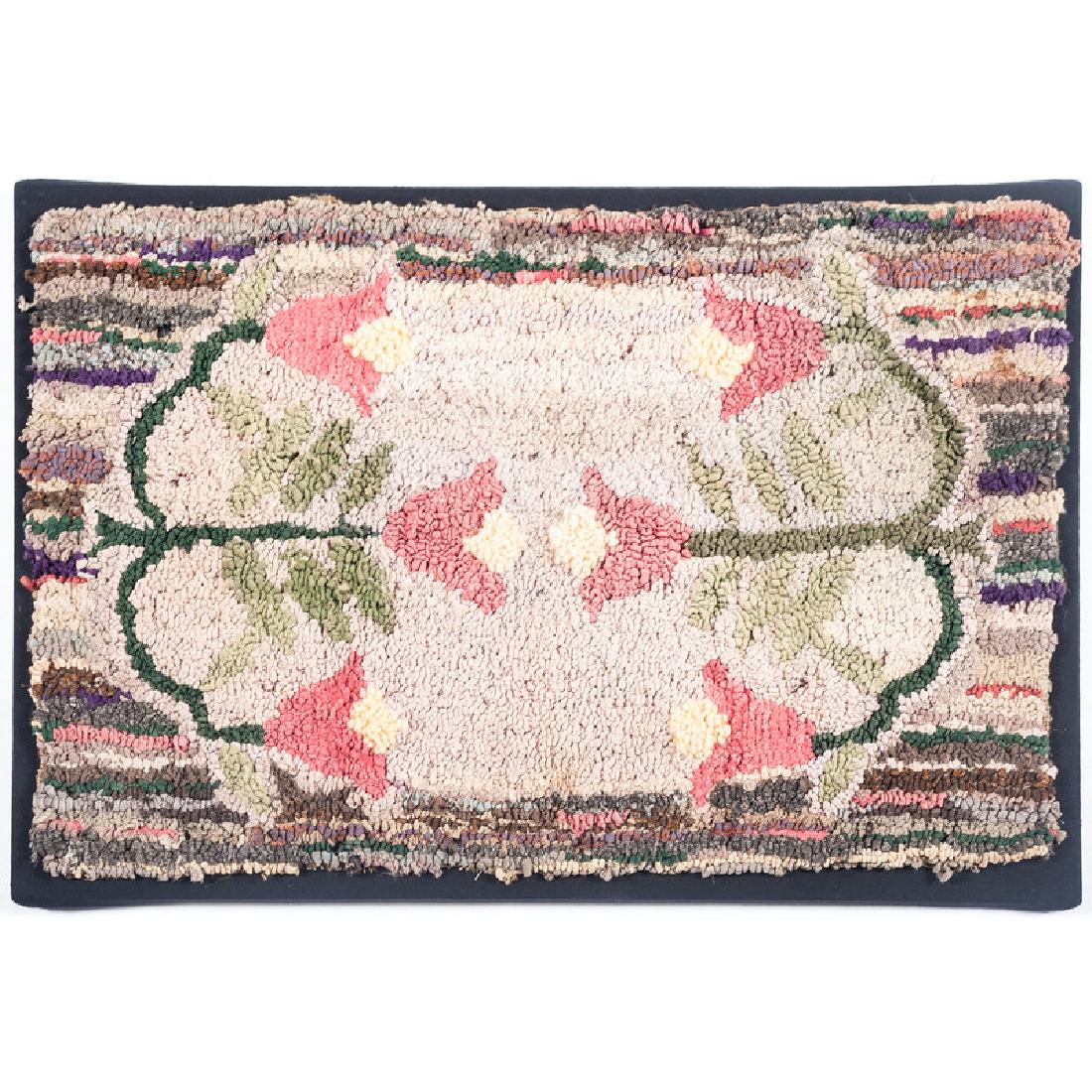 Floral Hooked Rugs (1 of 2)