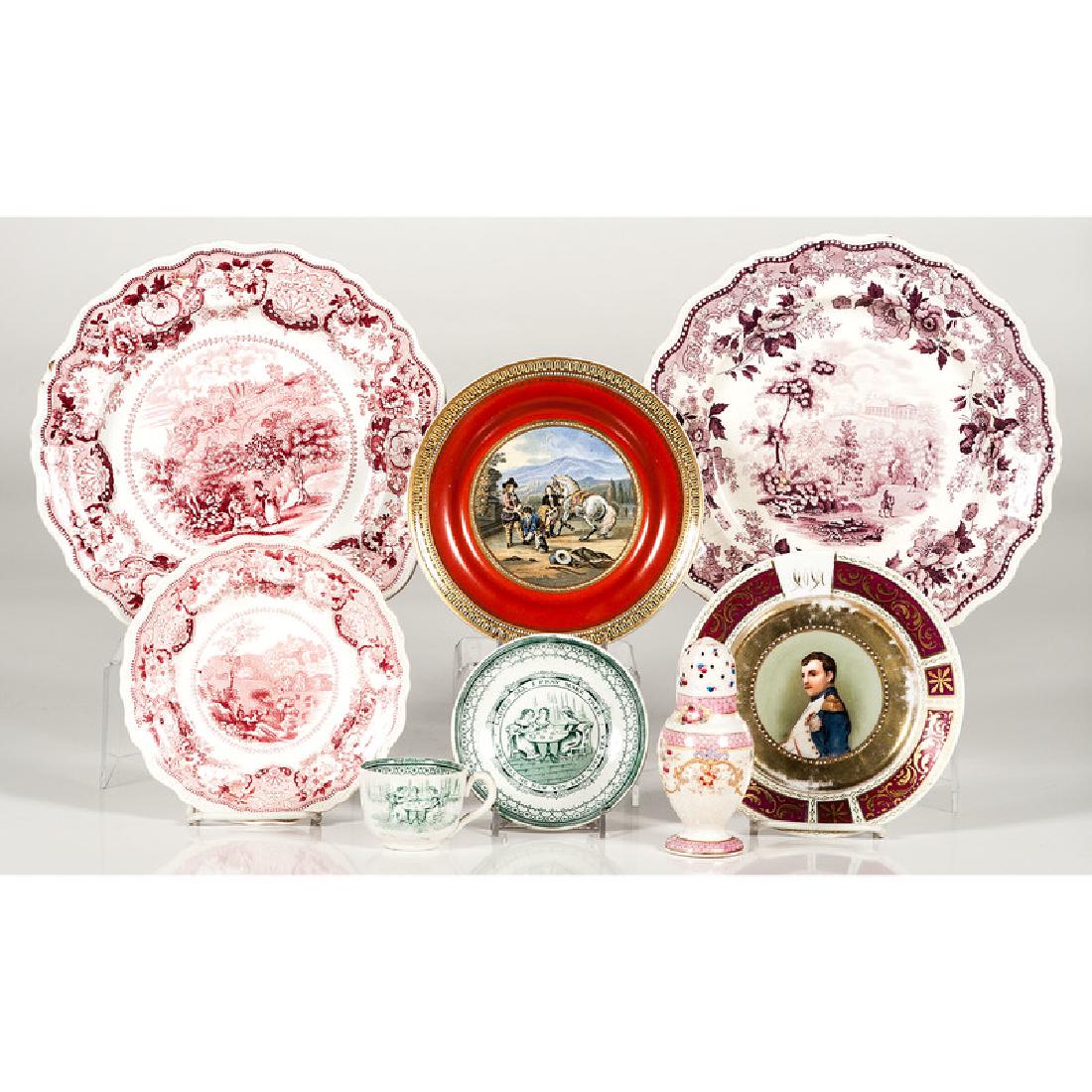 Transferware Plates and Teacup (1 of 2)