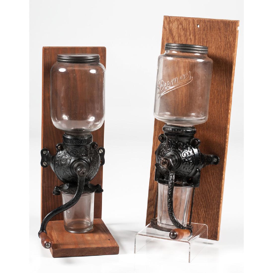 Glass Reservoir Wall Coffee Mills, Plus (1 of 6)