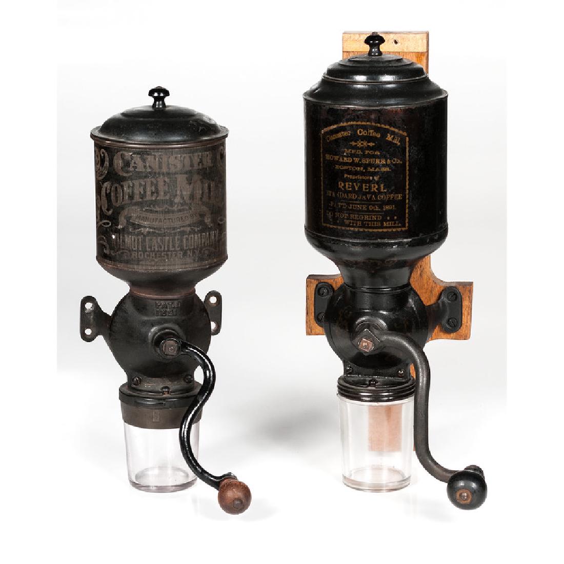 Wilmont Castle Co. Canister Wall Coffee Mills (1 of 6)