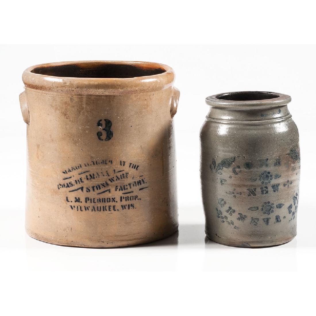 A. Conrad and L. M. Pierron Stoneware (1 of 6)