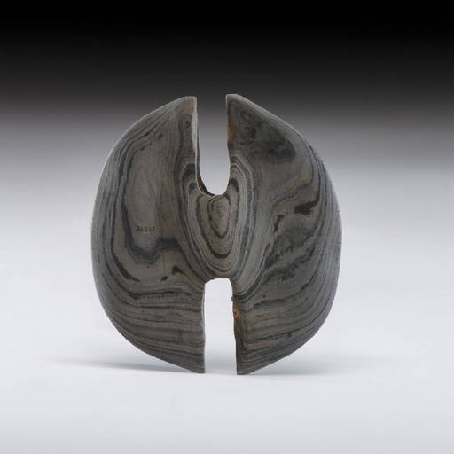 A Notched Ovate Bannerstone, 4 In.