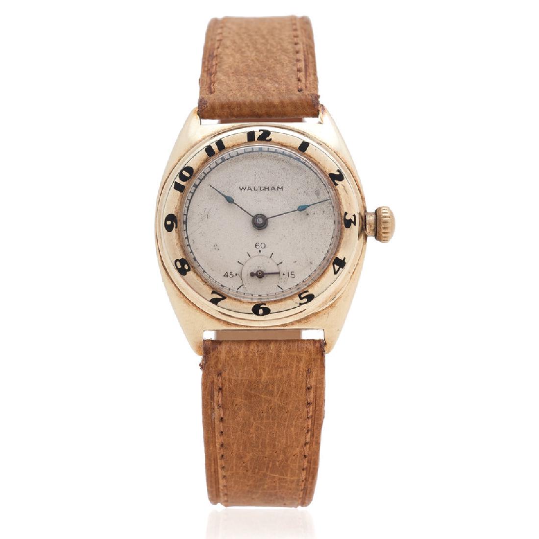 Waltham 14 Karat Yellow Gold Wrist Watch (1 of 6)