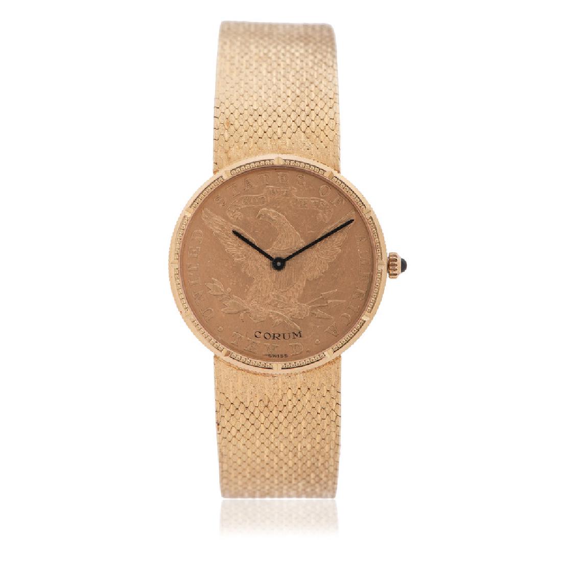 Corum Gold Eagle Watch in 18 Karat Yellow Gold (1 of 7)