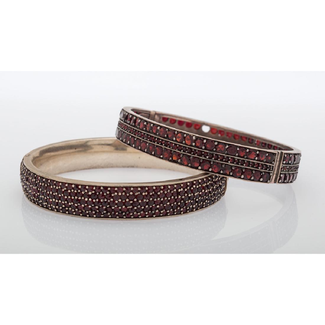 Two Bohemian Garnet Bangles (1 of 5)