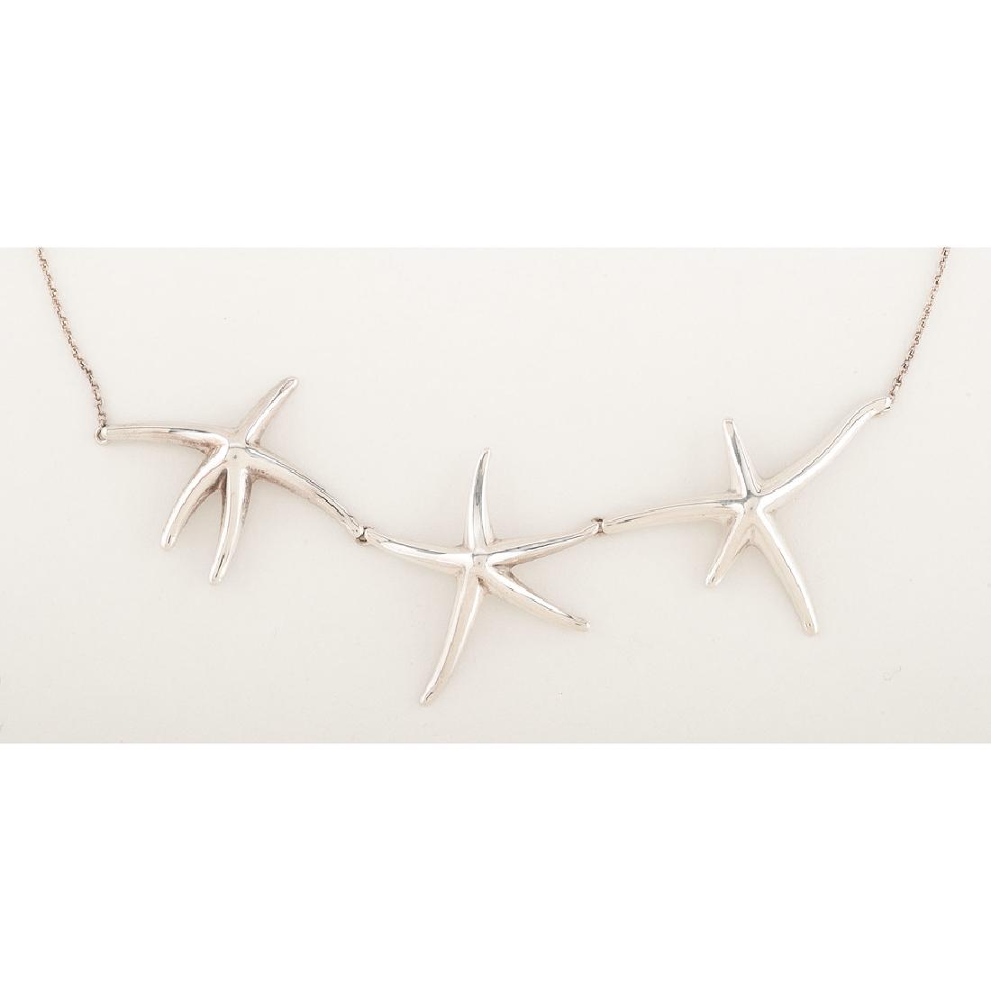 Tiffany & Co. Starfish Necklace in Sterling Silver (1 of 4)