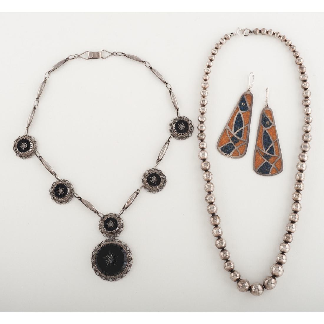 Mexican Sterling Silver Necklace PLUS (1 of 5)