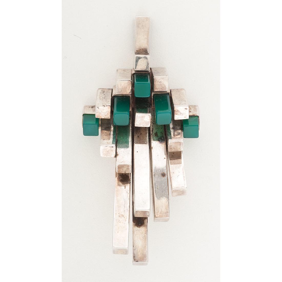 Helga Narsakka, Kaunis Koru Sterling Silver Pendant (1 of 4)