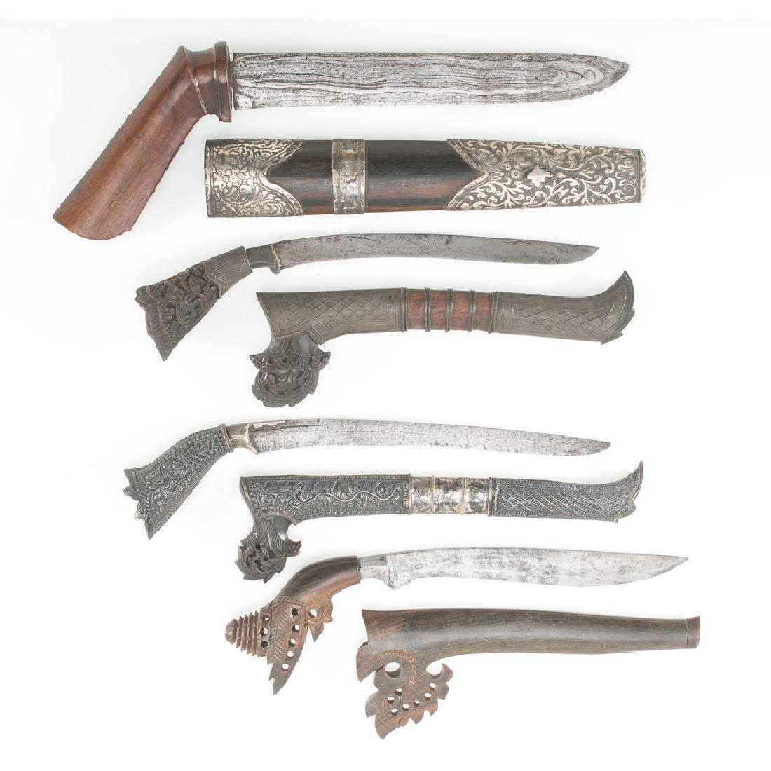 A Group of Indonesian Knives