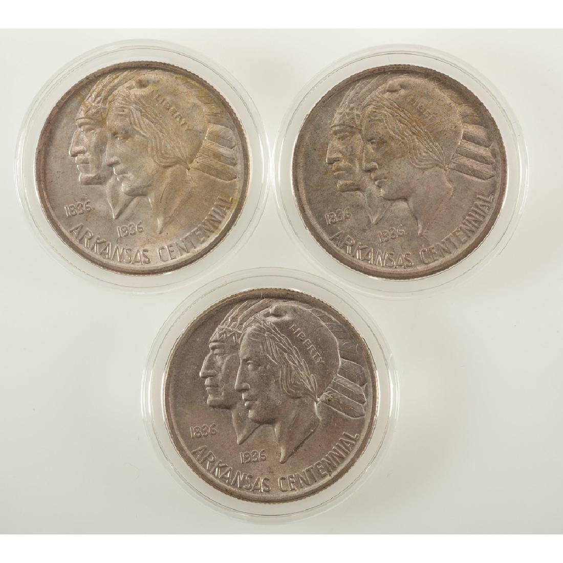 United States Arkansas Centennial Commemorative Halves (1 of 2)