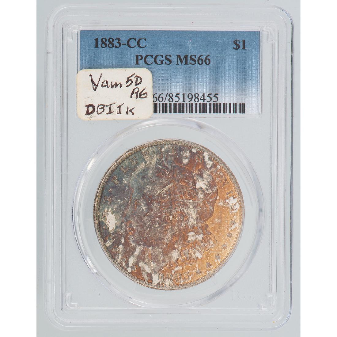 United States Morgan Silver Dollar 1883-CC, PCGS MS66 (1 of 2)