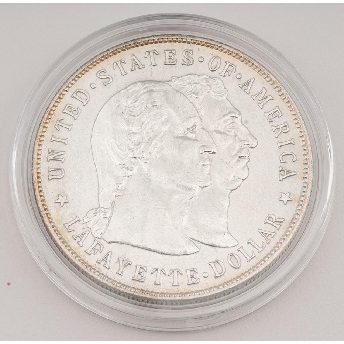 United States Lafayette Commemorative Silver Dollar (1 of 2)