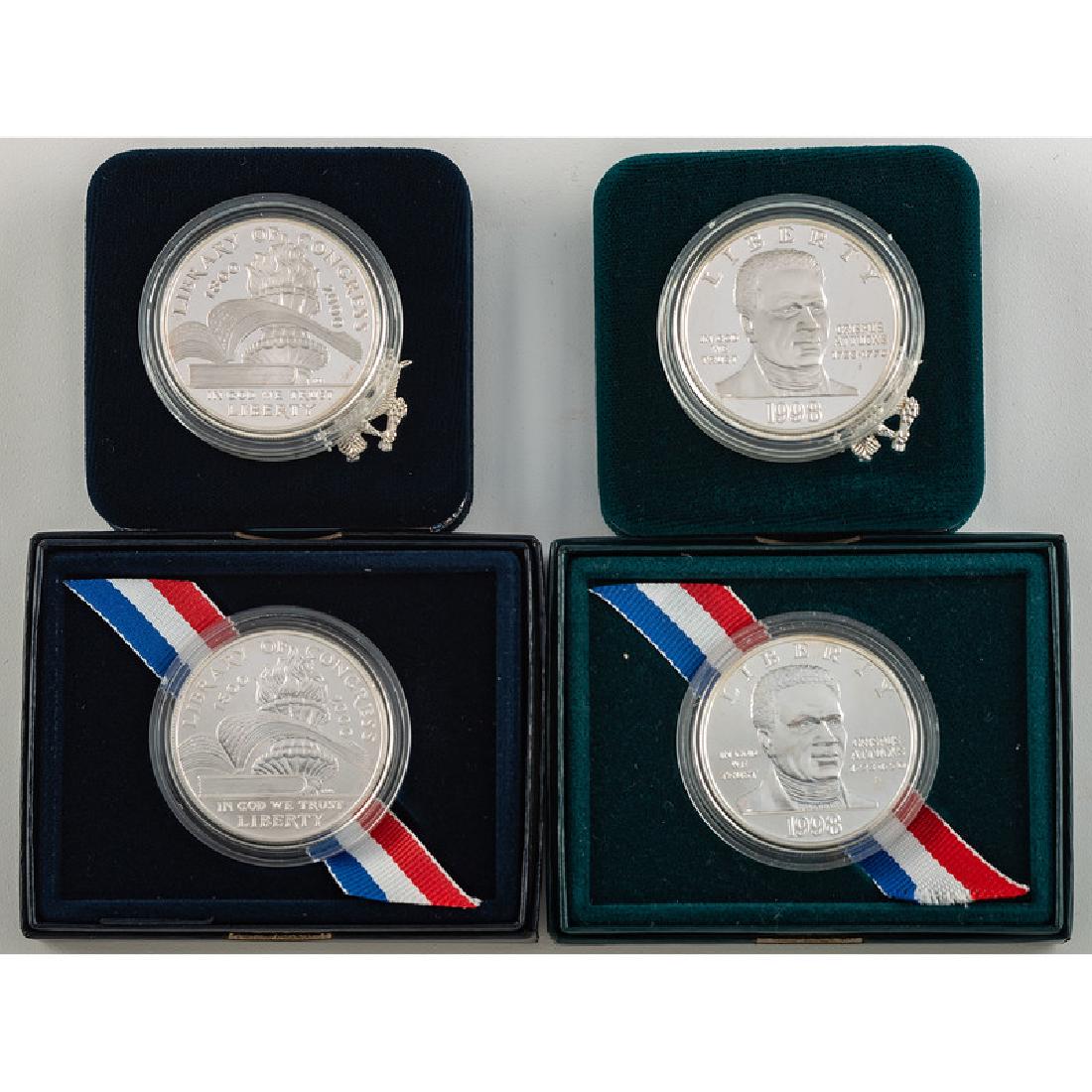 United States Commemorative Silver Dollars, Lot of Four (1 of 3)