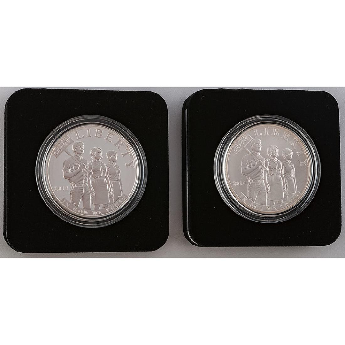 United States Civil Rights Act of 1964 Silver Dollars (1 of 2)