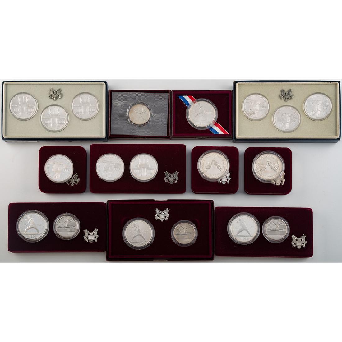 United States Boxed Olympic Commemorative Coins and (1 of 3)
