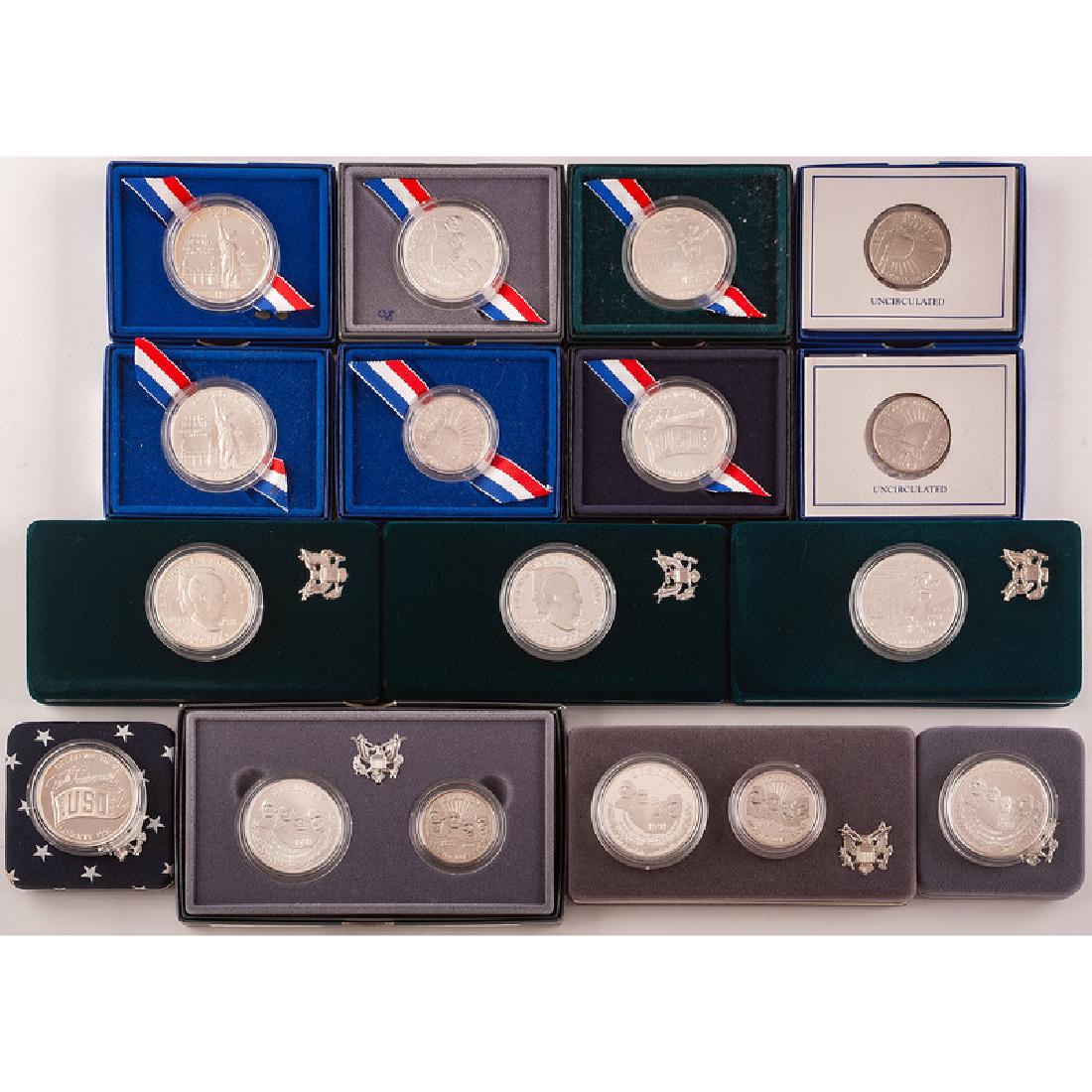 United States Boxed Commemorative Coins and Proofs, Lot (1 of 3)