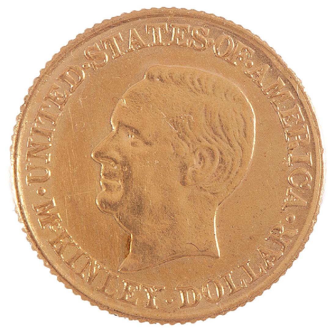 United States McKinley Memorial Gold Dollar 1917 (1 of 2)