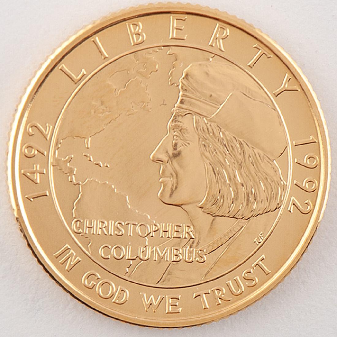 United States Christopher Columbus Quincentenary Gold (1 of 2)